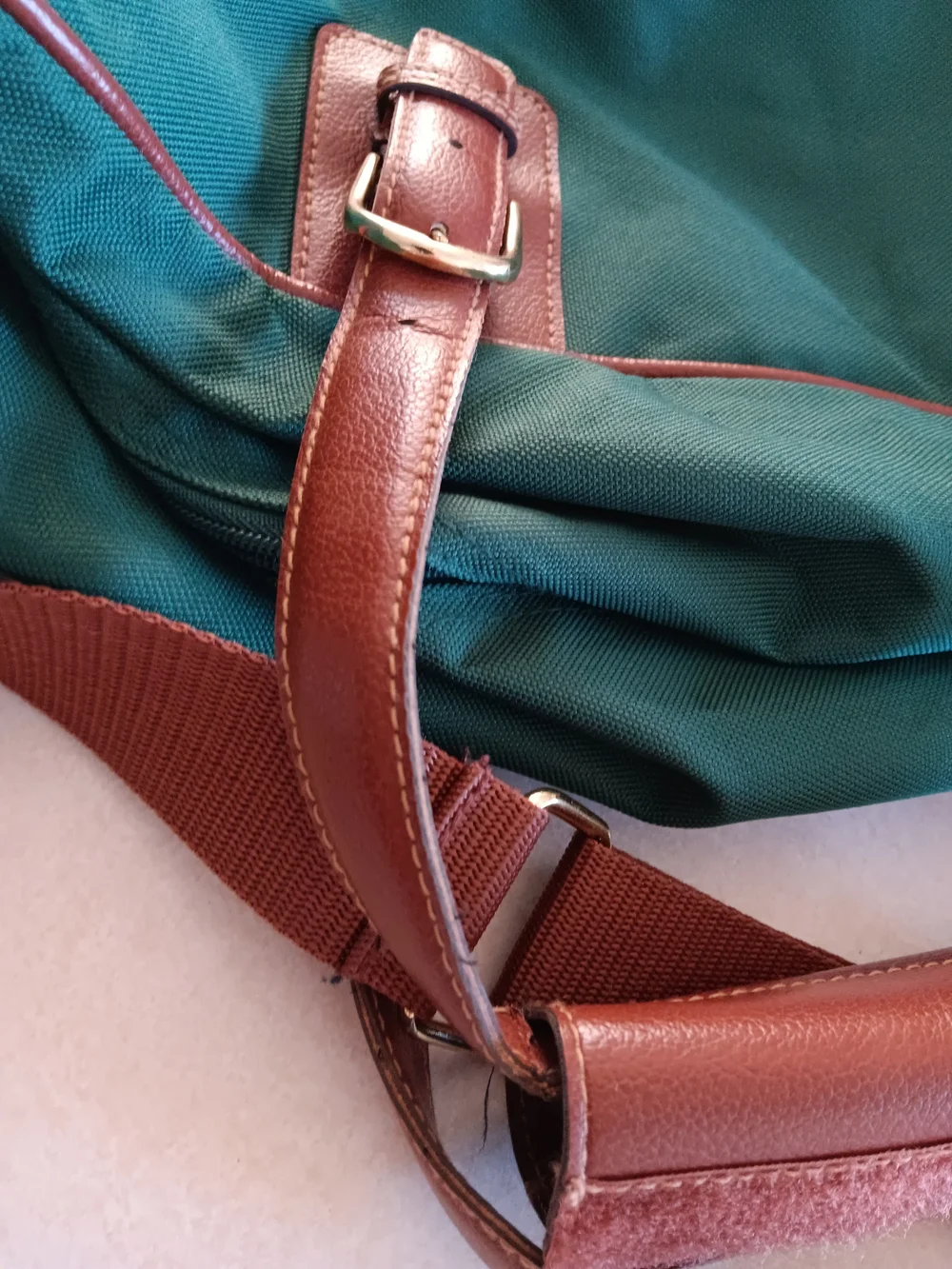 Green Leather-Trim Weekender Bag - Polo by Ralph Lauren